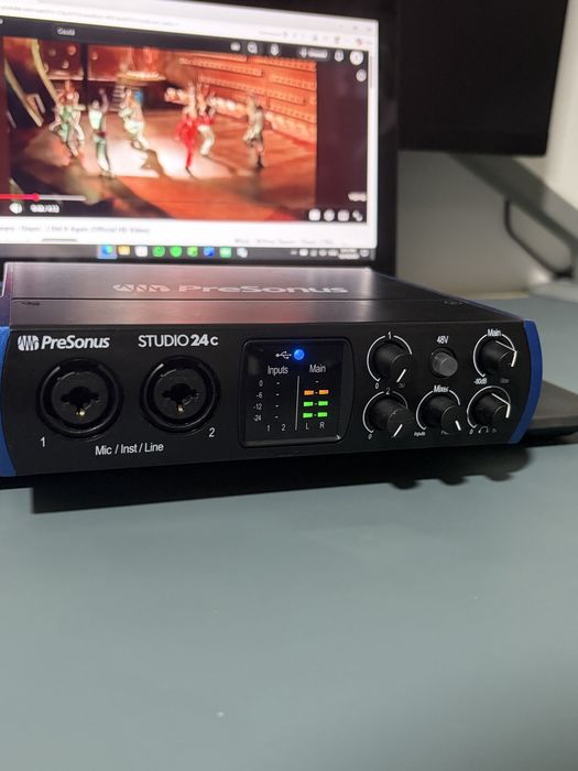 Interfata audio Presonus Studio 24C
