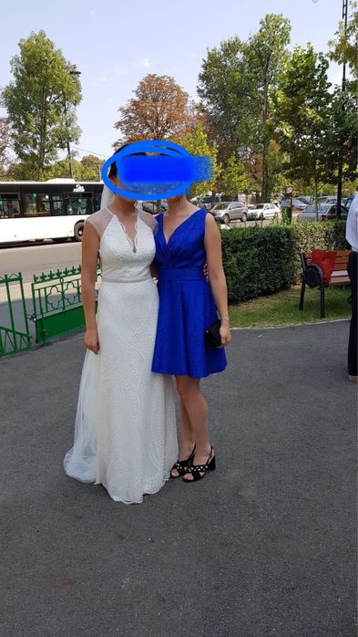 Rochie mireasa din mătase Divine Atelier