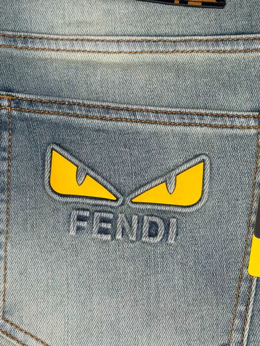 Blugi FENDI albaștri