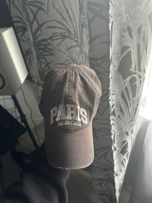 Șapcă Balenciaga Paris Gri