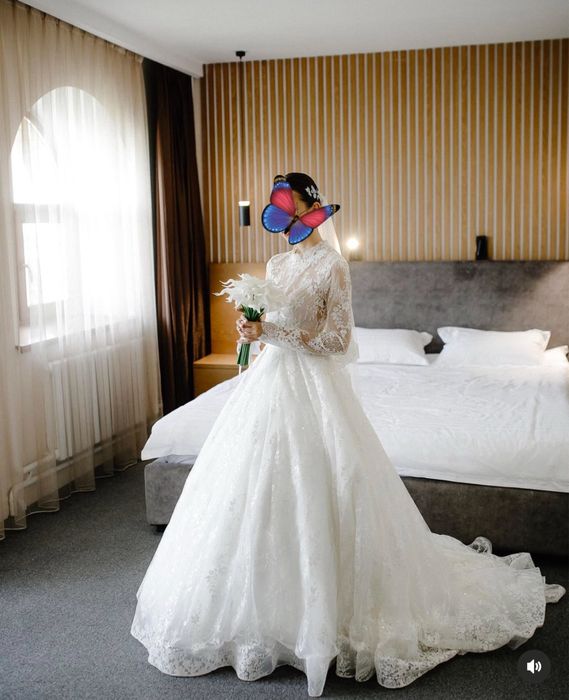 Свадебное платье - кружевное