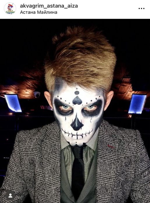 Аквагрим на выезд час