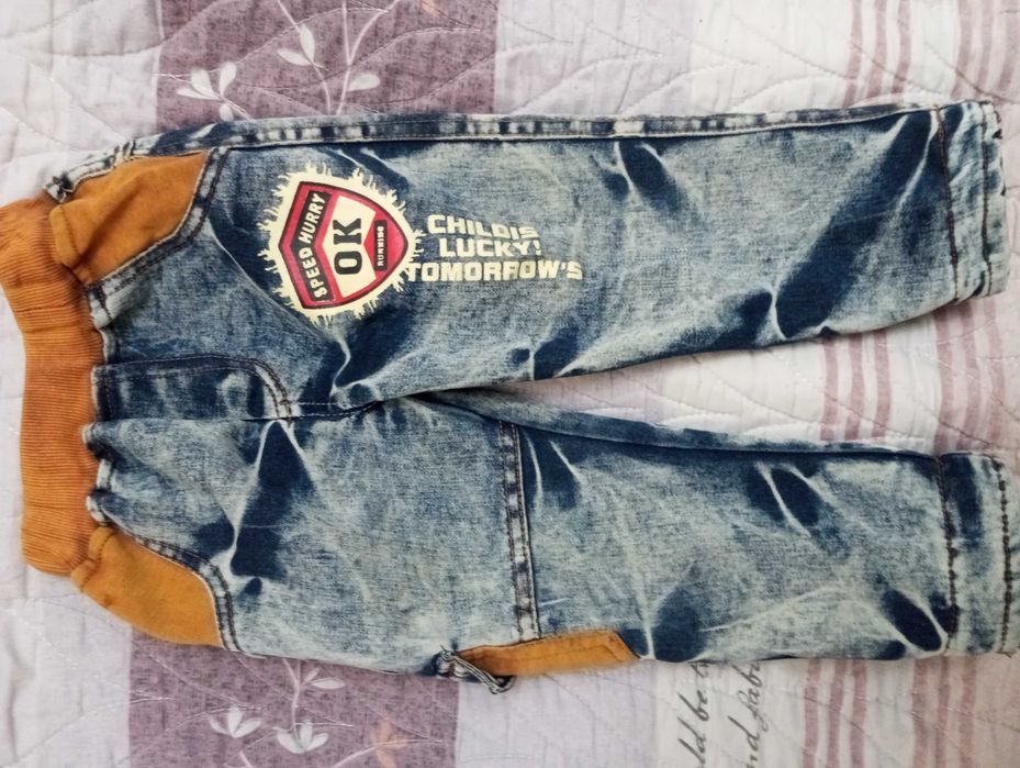 Джинсы на мальчика 3х лет