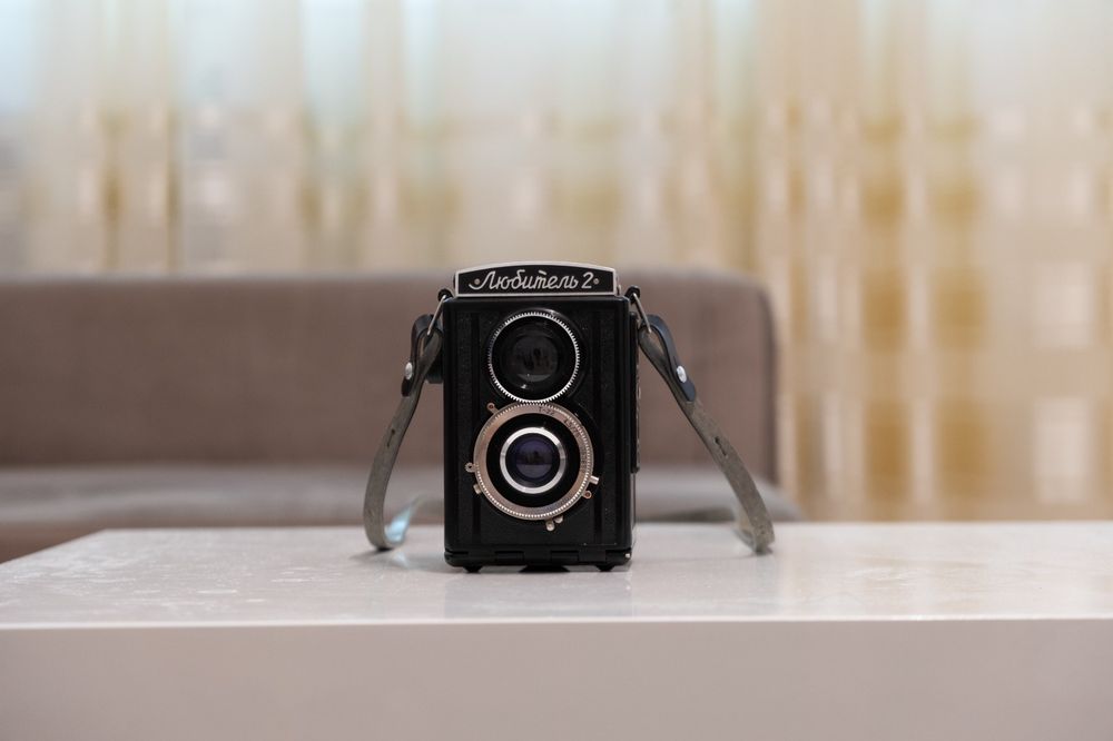 Aparat Lubitel Format Mediu  + etui