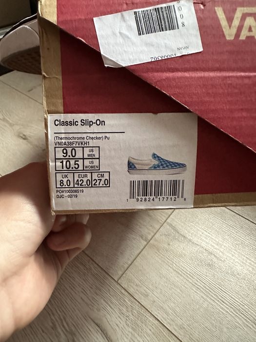 Кеды Vans оригинал