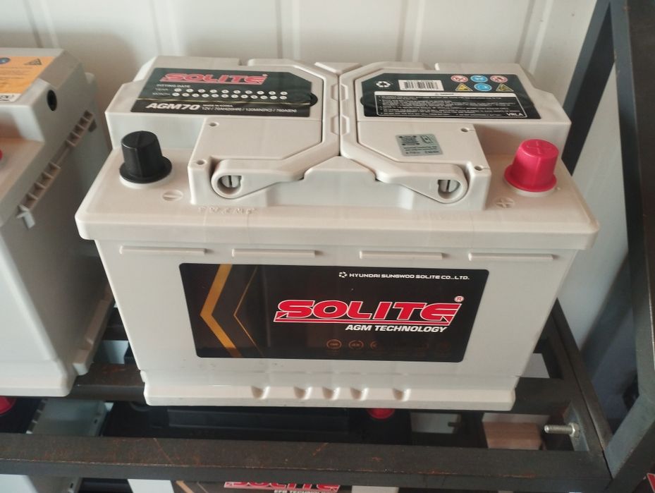 Aккумулятор SOLITE 70AGM. Официальный магазин