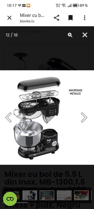 Vand mixer bol BIOVITA