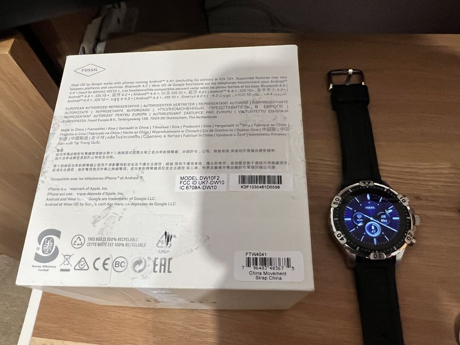 Smartwatch Fossil FTW4041