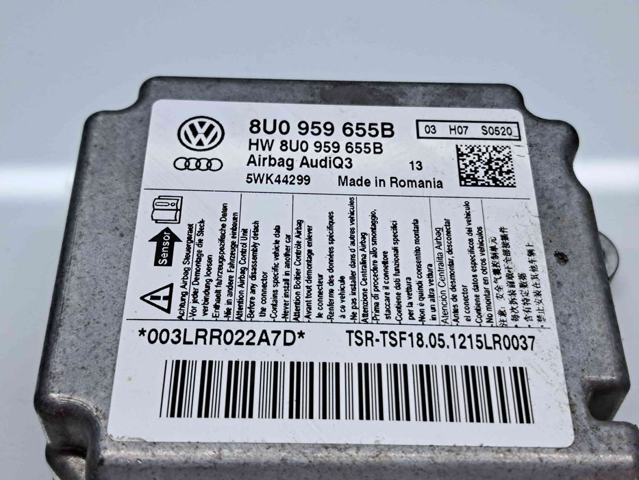 Calculator airbag Audi Q3 (8UB) [Fabr 2011-2018] 8U0959655B 2.0 TDI CF