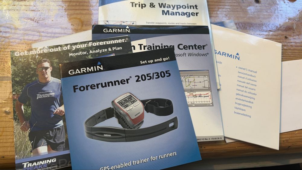 Часы Garmin 305 c Пульсометром и зарядкой