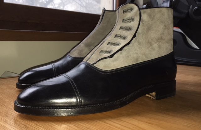 Pantofi premium NOI ridicați pe gleznă unicat 45,5 făcuți pe comandă