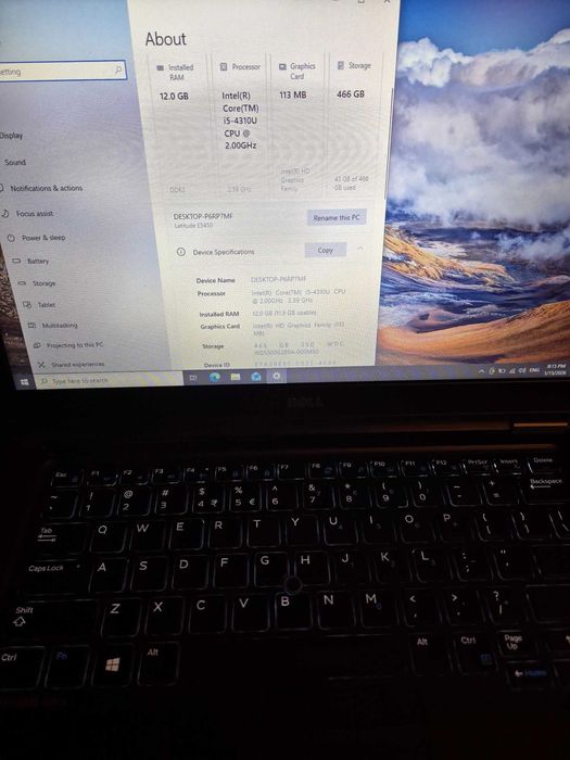 Laptop Dell Latitude E5450