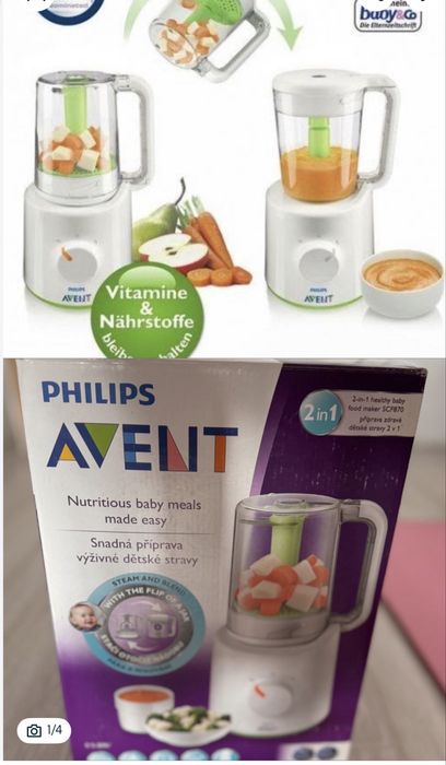 Пароварка блендер philips