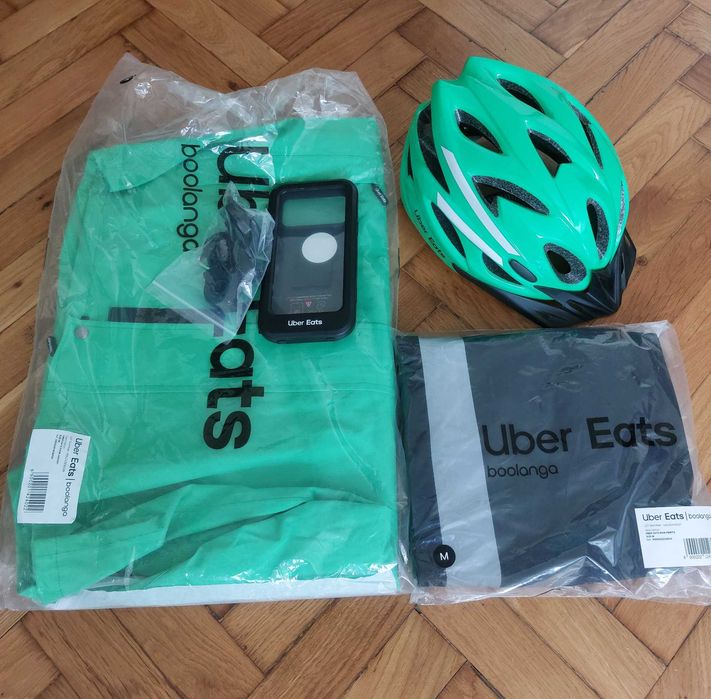Echipament complet pentru Uber Eats
