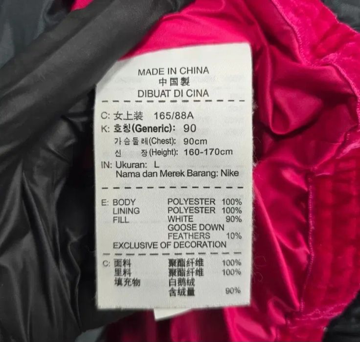 Оригинальный пуховик Nike