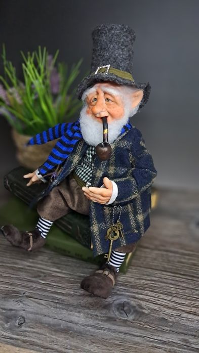 Гном Мартин интерьерная кукла