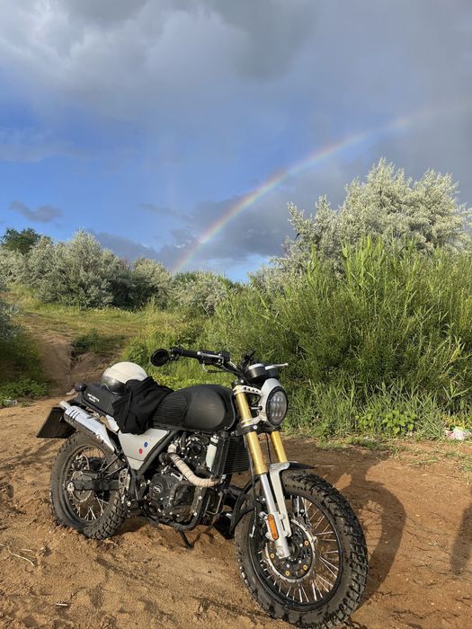 Мотоцикл империя мото скрамблер