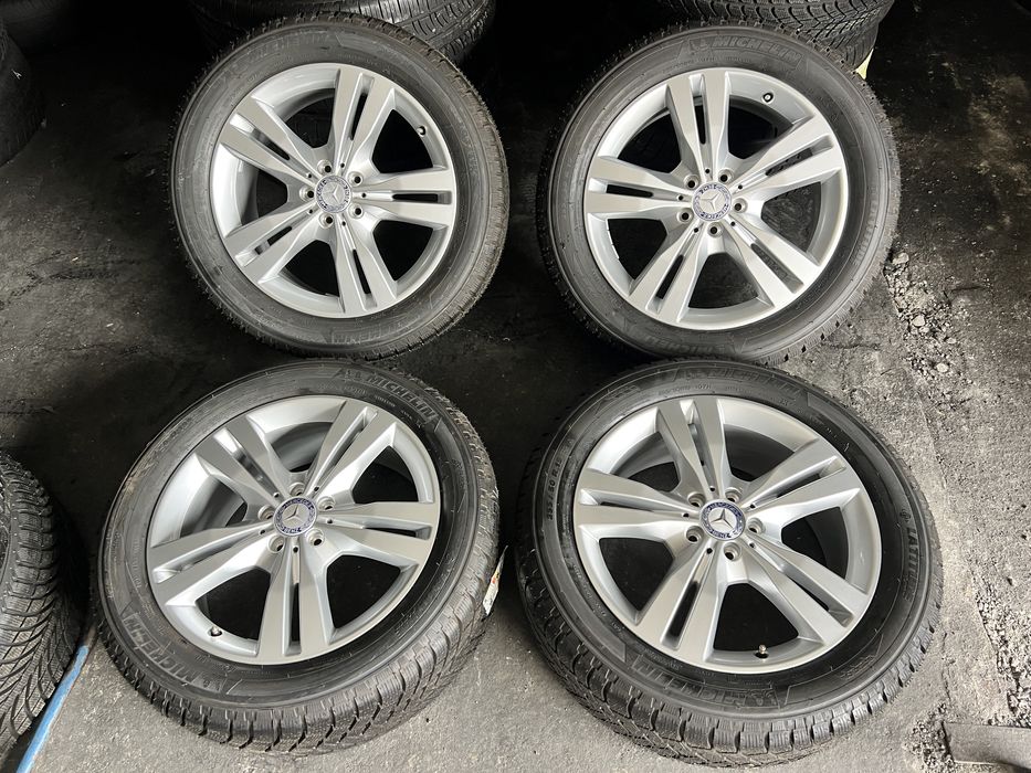 Roti NOI Mercedes  cod original (A1664010702  ) ML , GLE , GLK , GL + anvelope 255/50/19 , Michelin !