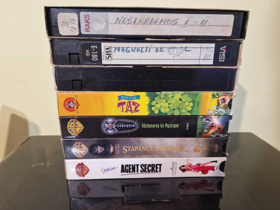 Casete video - filme vechi