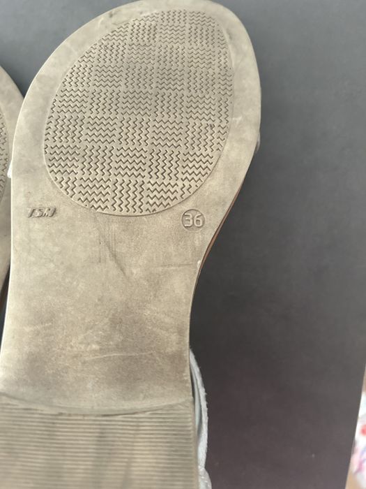 Сандали, сребристи