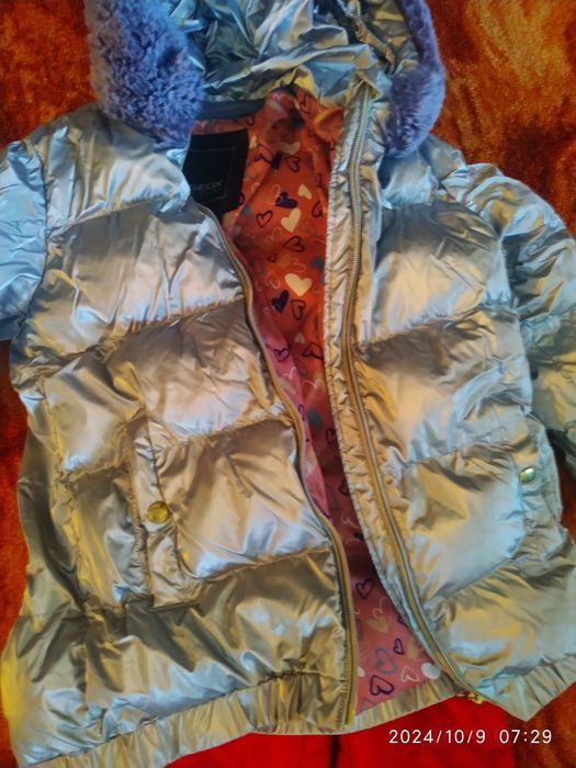 Зимний костюм для девочки