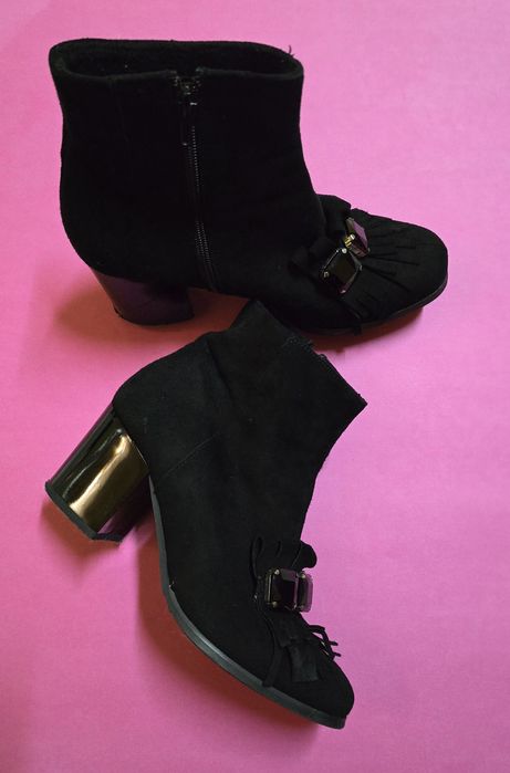 Sagan велурени боти с камъни - 39