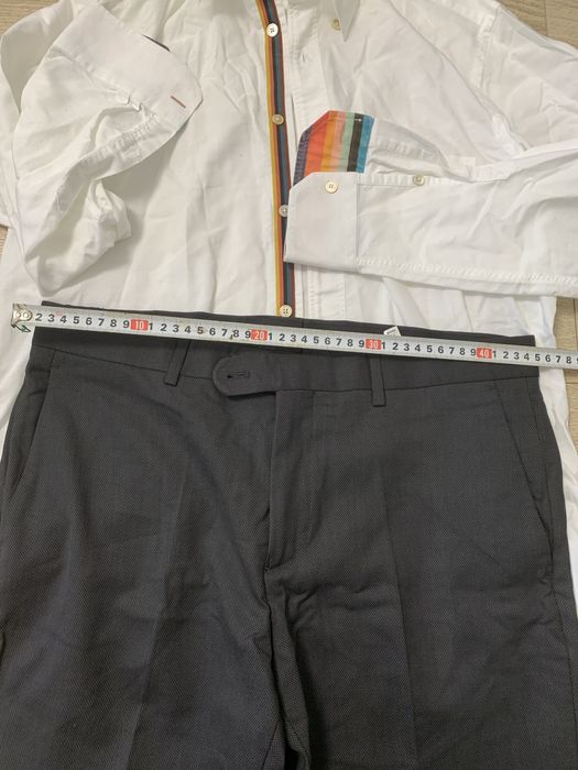 Pantaloni stofa gri barbati TWN, marime 44