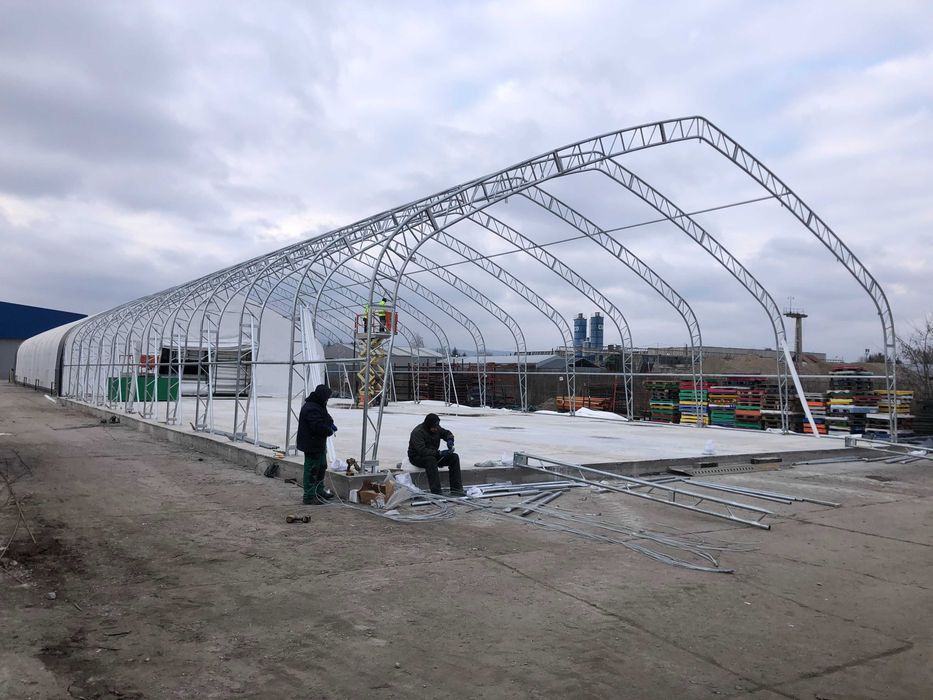 Hala metalica din otel galvanizat ,depozitare marfa