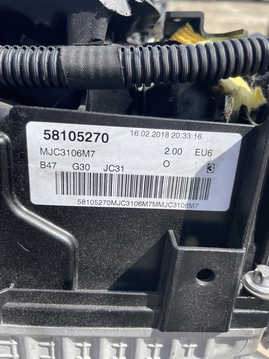 Motor Bmw B47D20A 2.0D Bmw Seria 3 Seria 5 X3 F30 F20 G30 G20 G01 F36