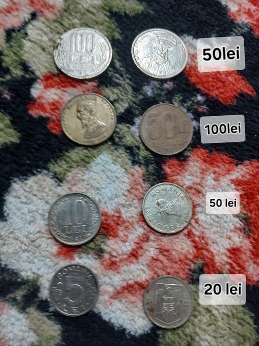 Monede vechi românești