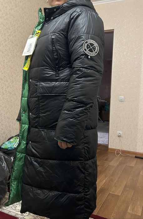 Пуховик двухстороний