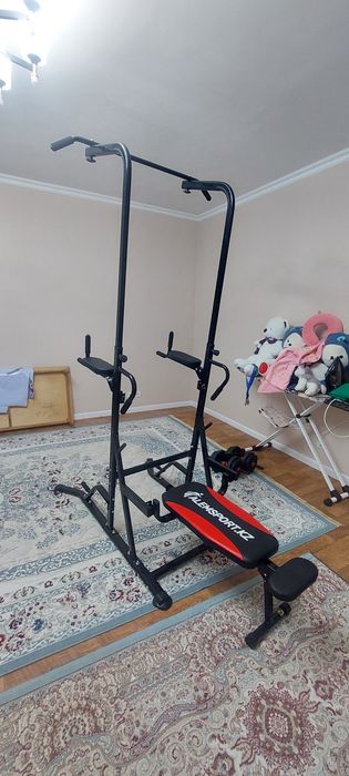 Брусья Турник S-MAKER 2023 черный