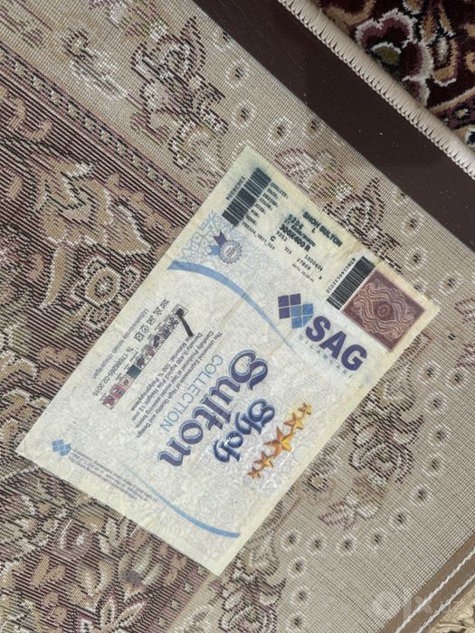 Продаётся ковер. 100% Хлопок ждут