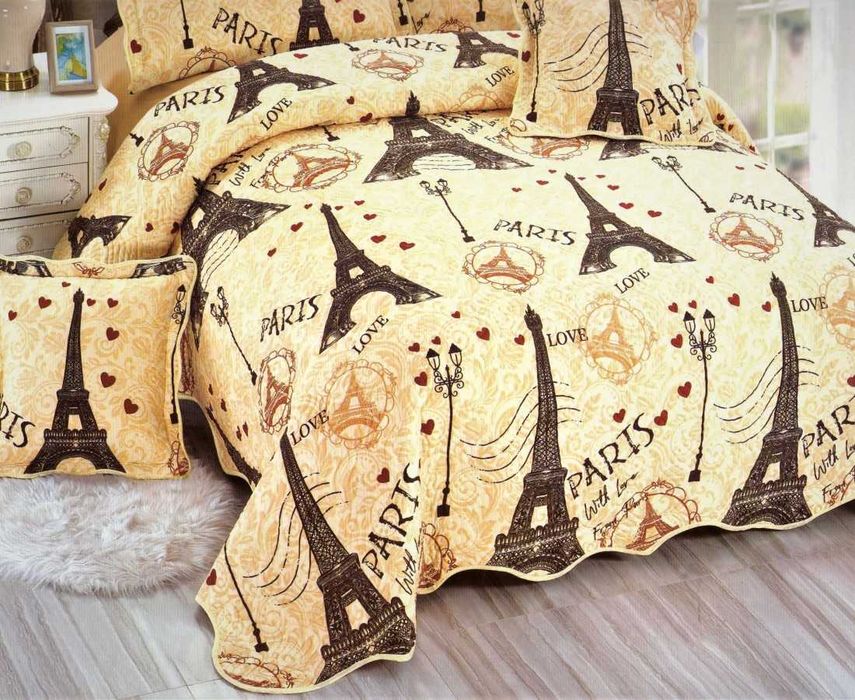 Cuvertura/garnitura de pat, set 5 piese calitate superioara