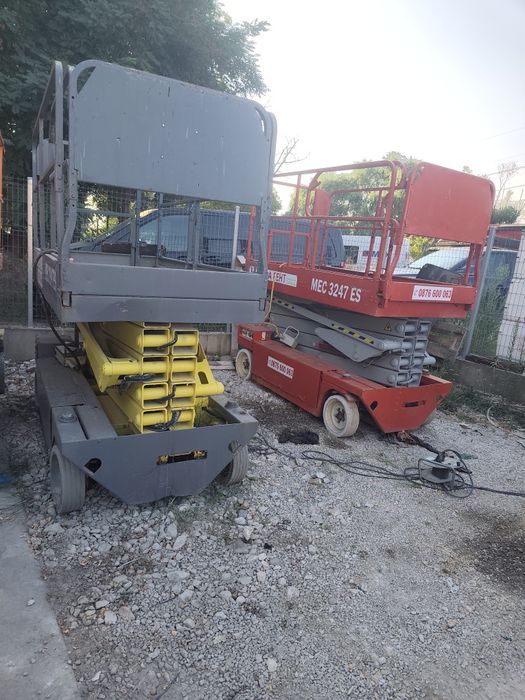 Ножична вишка 12м MEC - 3247ES 2 бр Произведено в Канада
