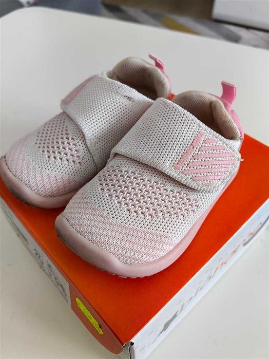 Pantofi sport fete BIOMECANICS din material textil/plasă elastică, roz - 20