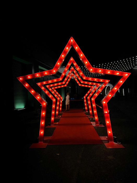 Stele luminoase, litere de inchiriat