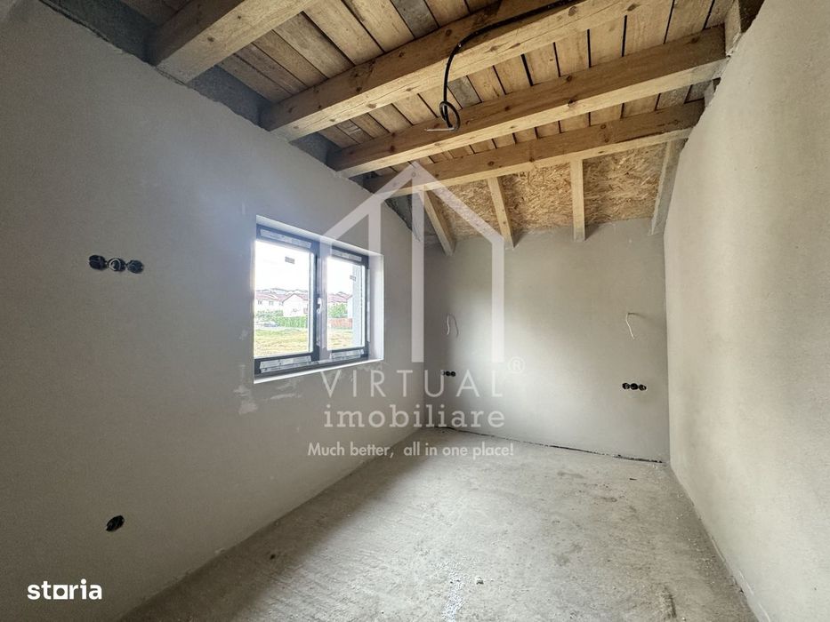 Casa cu 4 camere, 117mp utili+terasa acoperita(26mp), teren 334mp