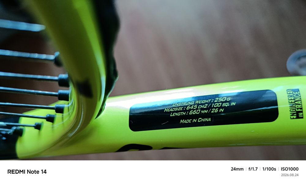 Vând rachetā tenis Babolat Aero Jr 26, 250 gr