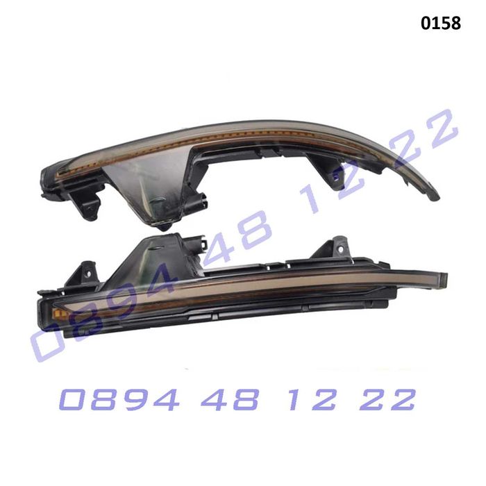 Динамични бягащи мигачи огледала Audi A7 C7 S7 ауди светлини странични