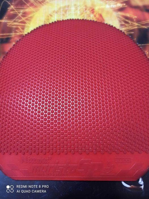 Гуми за тенис на маса Nittaku Moristo SP червени 2,1мм.