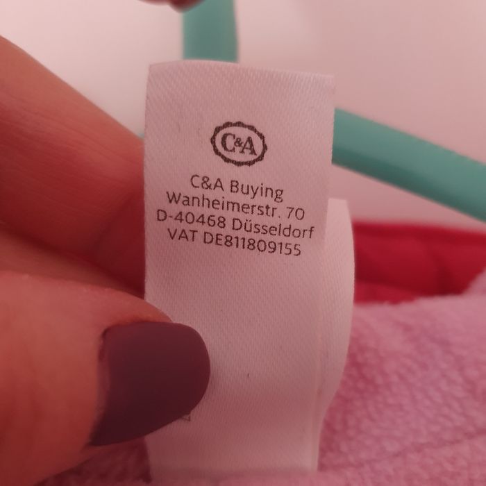 Combinezon de iarnă fetițe 68 C&A