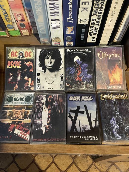 Аудиокасетки Рок музика