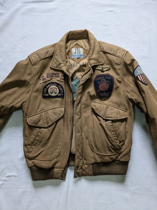 M. Geacă piele Top Gun