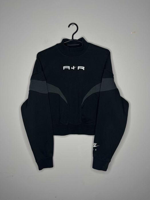 Nike Air Mock Fleece Sweatshirt Дамска Блуза