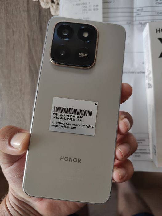 Нов телефон Honour X7d 8rom 256п амет