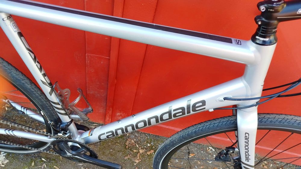 Gravel Cannondale XL 2x11 vit. cube