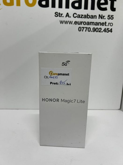 Telefon mobil HONOR Magic7 Lite, Dual SIM, 8GB RAM, 256GB -I-