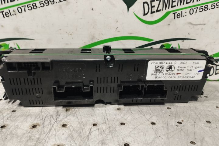Comanda clima 654 907 044 G Skoda Scala prima generatie