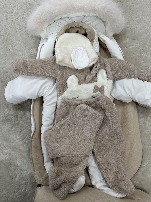 Зимний детский комбинизон